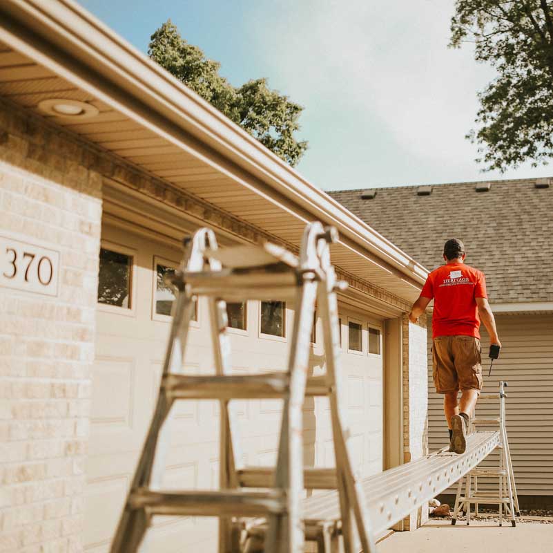 Gutter installation