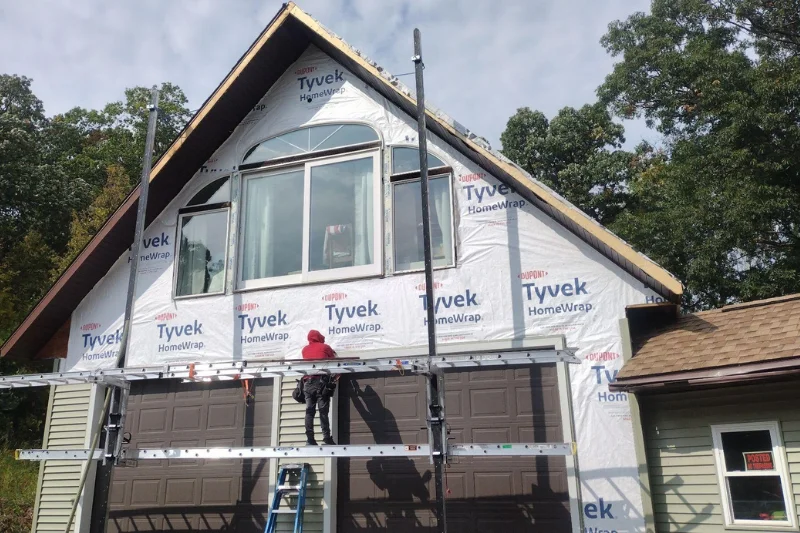 Start with the Longer Panels of siding - siding installation tips